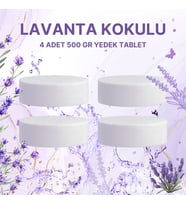 2 Adet 2x500Gr - LAVANTA - Nem Alıcı Rutubet Giderici Yedek Tablet