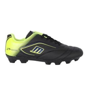 MP 222-2801Mr Syh-Yşl Erkek Krampon Çim Futbol Ayakkabı (Siyah)