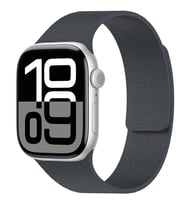 Apple Watch 10 42mm Uyumlu Zore KRD-136 Kabartma Desenli Silikon Kordon