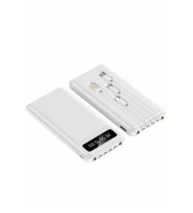 4 Çıkışlı 20.000 Mah Powerbank Uzun Pil Ömürlü Taşınabilir