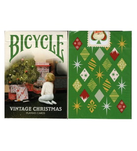 Bicycle Vintage Christmas Oyun Kağıdı Limited Edition iskambil Kartları Destesi (Karışık)