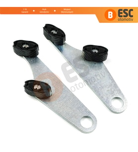 Renault Scenic Grand Scenic MK2 JM0/1 2003-2009 İçin Sunroof Ayak Badem Tamir Seti