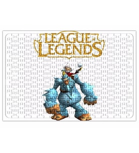 Lol Nunu Puzzle 240 Parça Yapboz
