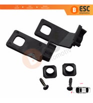 VW Golf MK4 A4 1J HB Sedan Estate 1997-2006 1J0998225 İçin Sol Ön Far Ayak Tamir Seti