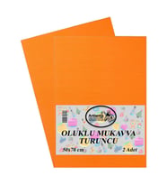 Turuncu Oluklu Mukavva 50x70 2 Adet Artlantis Oluklu Mukavva Turuncu Renkli 50*70 2 Adet