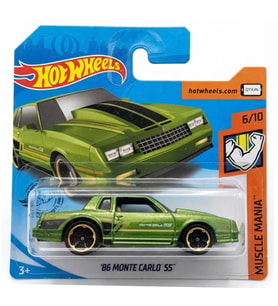 Hot Wheels '86 Monte Carlo SS - Yeşil - 2020 - GHD09 - 1/64