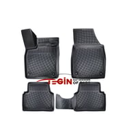 Volkswagen ID.3 ( Elektrikli ) 3D Havuzlu Paspas 2021 Siyah