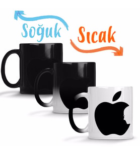 Not Forget Steve Jobs Steve Jobs Sihirli Kupa Bardak Porselen