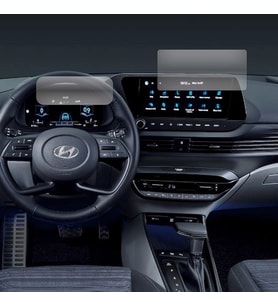 Hyundai i20 Gösterge ve Multimedya Paneli Uyumlu Nano Cam Ekran Koruyucu Set