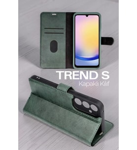 Mi 17T Pro Trend S Plus Kapaklı Kılıf - Kırmızı