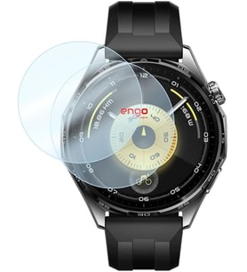 Huawei Watch Gt 6 46mm İle Uyumlu Ekran Koruyucu Çizilmeye Dayanıklı Akıllı Saat Koruması, 9H Temperli Kırılmaz Esnek Nano Cam, Hd Şeffaf 2 Adet