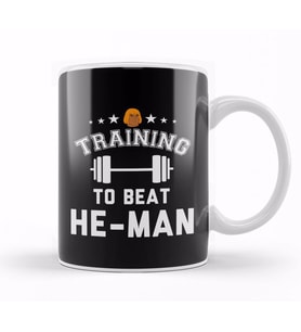 Training To Beat He Man Masters Of The Universe Kupa Bardak Porselen