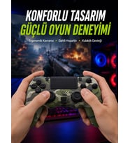Dahili Hoparlör ve Kulaklık Girişli Oyun Kolu – Kişisel ve Ortak Ses Deneyimi
