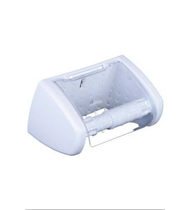 Kristal Kapaklı Violet Wc Kağıtlık Royaleks-M-004