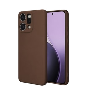 Oppo Reno 14 First Silikon - Kahverengi