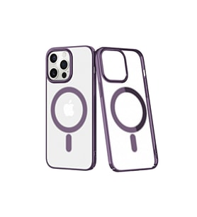 Apple İphone 13 Pro Max Kılıf Element Magneticsafe Sert Kapak - Derin Mor