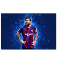 Cakatablo Lionel Messi Barcelona Görseli MDF Tablo