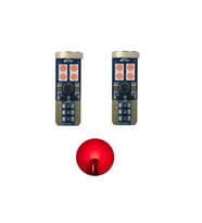 T10 Led Park Ampulü 12smd W5w Canbus Kırmızı