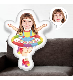 eJOYA Kişiye Özel Fotoğraflı Minik Patenci Yastık 115285
