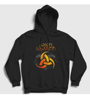 Presmono Unisex Siyah Odin Amon Amarth Kapüşonlu Sweatshirt 8980tt