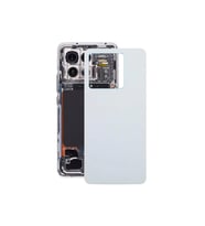 Xiaomi Redmi Note 13 Pro 5G Arka Kapak - Arka Pil Batarya Kapağı - 2312DRA50G Uyumlu (Beyaz)
