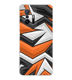 Xiaomi  Mi 11T  Kamera Korumalı Kapak Grafiti Tasarımlı Şeffaf  Kılıf