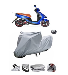 Yuki Casper S 50  Su Geçirmez Motosiklet Brandası ARKA ÇANTA UYUMLU