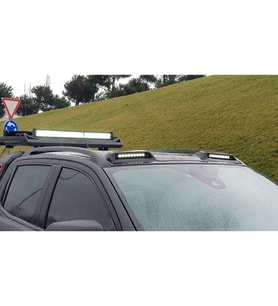 Ford Ranger Moonvisor Antenli Parlak Siyah Plastik Ledsiz