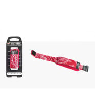 Gruv Gear FW1-BNR-MD FretWrap Kırmızı Bandana (Medium) 5 Telli Bas ve 7 Telli Gitar Uyumlu, İstenmeyen Tel Titreşimlerini Keser