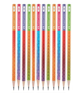 Yuvarlak Kurşun Kalem Smoothıe 12 Adet 1 Paket Faber Kurşun Kalem 2B Siyah Kurşun Kalem Smoothıe