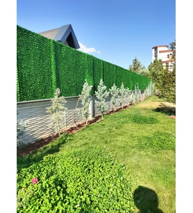 Yapay Çim Çit Örgü Telli Bahçe Çiti 70 cm x 1 Mt (Y.Yeşil)
