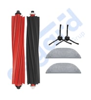 ROBOROCK S8 MaxV Ultra Uyumlu  1 Ana Fırça 2 Yan Fırça 2 Mop PKT-iasgf0000780