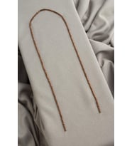 Hematit Doğal Taş Mat Kahverengi Küp Kesim 1x1mm Dizi