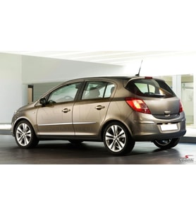 Opel Corsa Uyumlu D Kapı Koruma Çıtası Krom 2007-2014