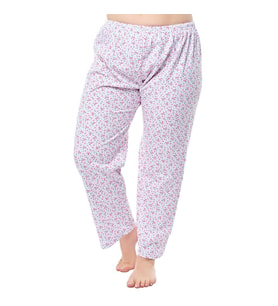 3 Adet Seher Yıldızı Desenli Uzun Düz Paça Anne Pijama Altı 020