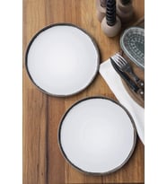 M'art Home Mocha İkili Pasta Tabağı (Krem)