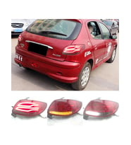 peugeot 206 hb 1999.2005 uyumlı kırmızı ledli stop