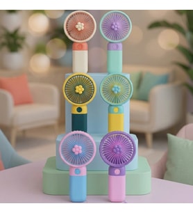 Mini Şarjlı USB El Fanı Taşınabilir Vantilatör 15x8 Cm