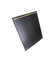 Şık Siyah Deri Ayaklı Kolye Zincir ve Standı (28 Li) 32x40 cm
