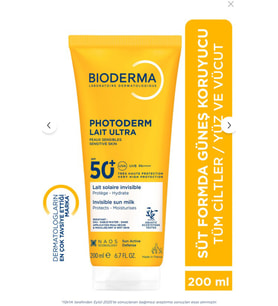 Bioderma Photoderm SPF 50+ Lait Ultra Güneş Losyonu 200 ml