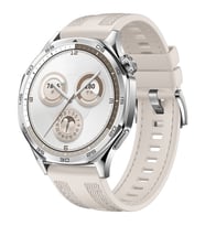 Lexroo Huawei Watch GT 5 KRD-128 Silikon Kordon - Krem