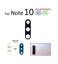 Samsung Galaxy Note 10 Arka Kamera Camı Lens Yapışkanlı