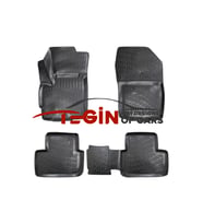Mitsubishi ASX 3D Havuzlu Paspas 2013 Siyah (Karışık)