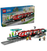 ® City Şehir Merkezi Tramvay İstasyonu 60423 - 7 Yaş & Üzeri Çocuklar için Yaratıcı Oyuncak Yapım Se