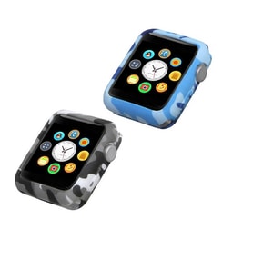 Apple Watch 42mm Uyumlu Zore Soldier Tpu (Siyah)