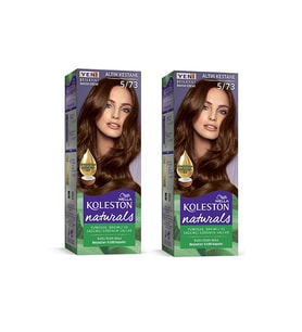 Naturals Saç Boyası Altın Kestane 5/73 2x Paket