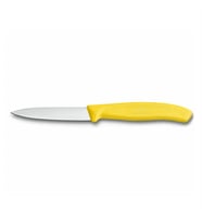 Victorinox SwissClassic 10cm Soyma Bıçağı Sarı 6.7706.L118