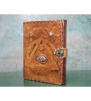 Taşlı Deri Defter