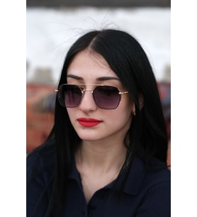ESRADA KYLE PURPLE-GOLD UNISEX GÜNEŞ GÖZLÜĞÜ 53-19-142
