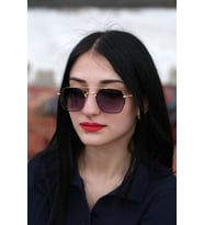 ESRADA KYLE PURPLE-GOLD UNISEX GÜNEŞ GÖZLÜĞÜ 53-19-142